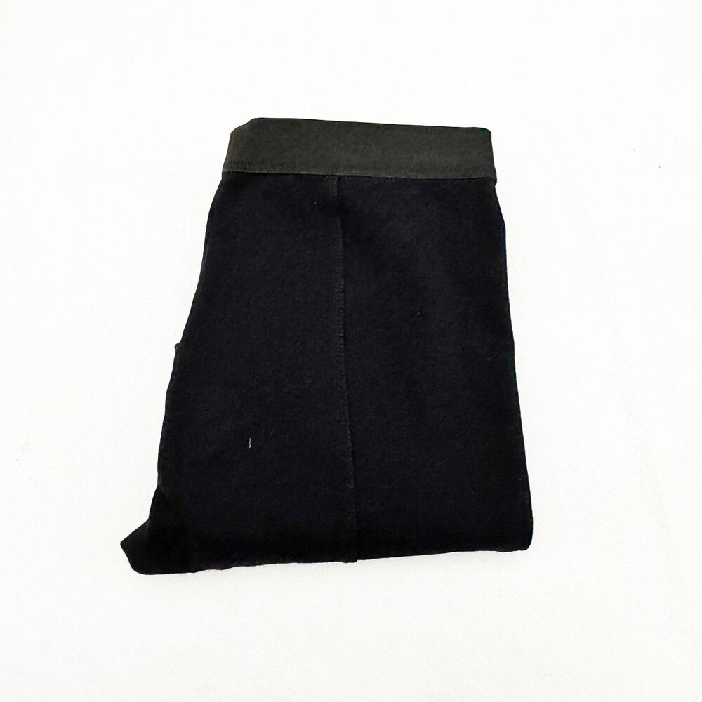 BCBG Maxazria Faux Leather Motorcycle Leggings Zipper Detail Size Small